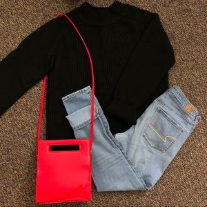 Thick Black Chunky Sweater